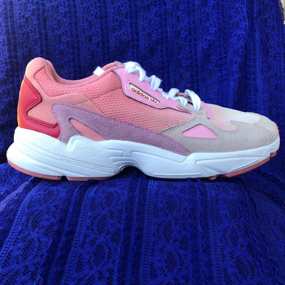 SOLD!! Adidas Originals Falcon Sneakers True Pink Size 11 Style EF1964 - Picture 5 of 12